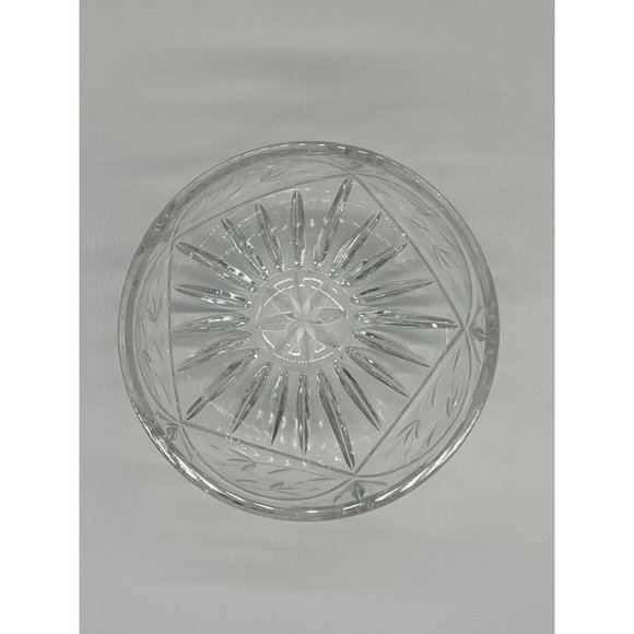 Leaded Crystal Deep Cut & Etched Serving Bowl - Picture 4 of 5